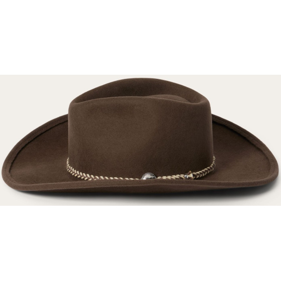 Seneca Buffalo 3X Brown Felt Cowboy Hat - Stetson Seneca Buffalo 3X Brown Felt Cowboy Hat - Stetson