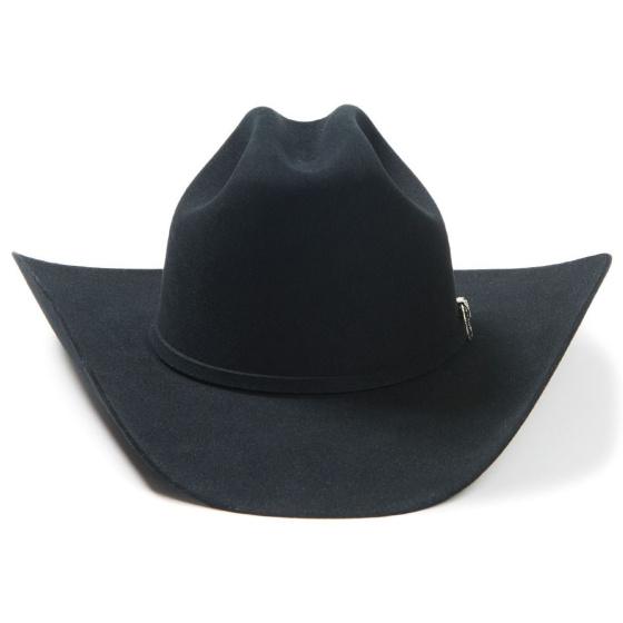 Stetson Black Fur Felt Skyline 6X Cowboy Hat