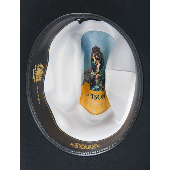 Stetson Black Fur Felt Skyline 6X Cowboy Hat