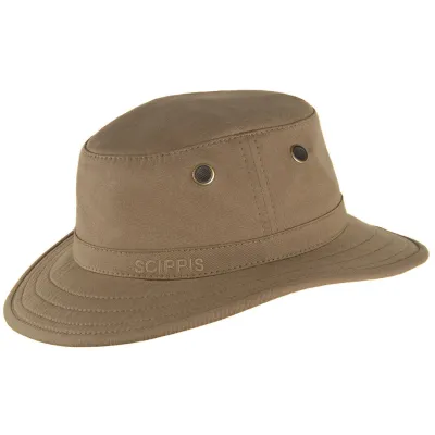 Safari Safariman Cotton Fawn Hat - Scippis - Traclet Reference: 22201| Chapellerie Traclet