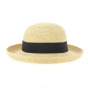Natural Straw Shoal Bay Wide-Brimmed Hat - Traclet