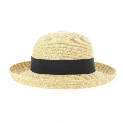 Natural Straw Shoal Bay Wide-Brimmed Hat - Mtm Reference: 2186 | Traclet Hat Shop