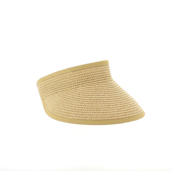 Jude Paper Straw Visor Cap - Traclet