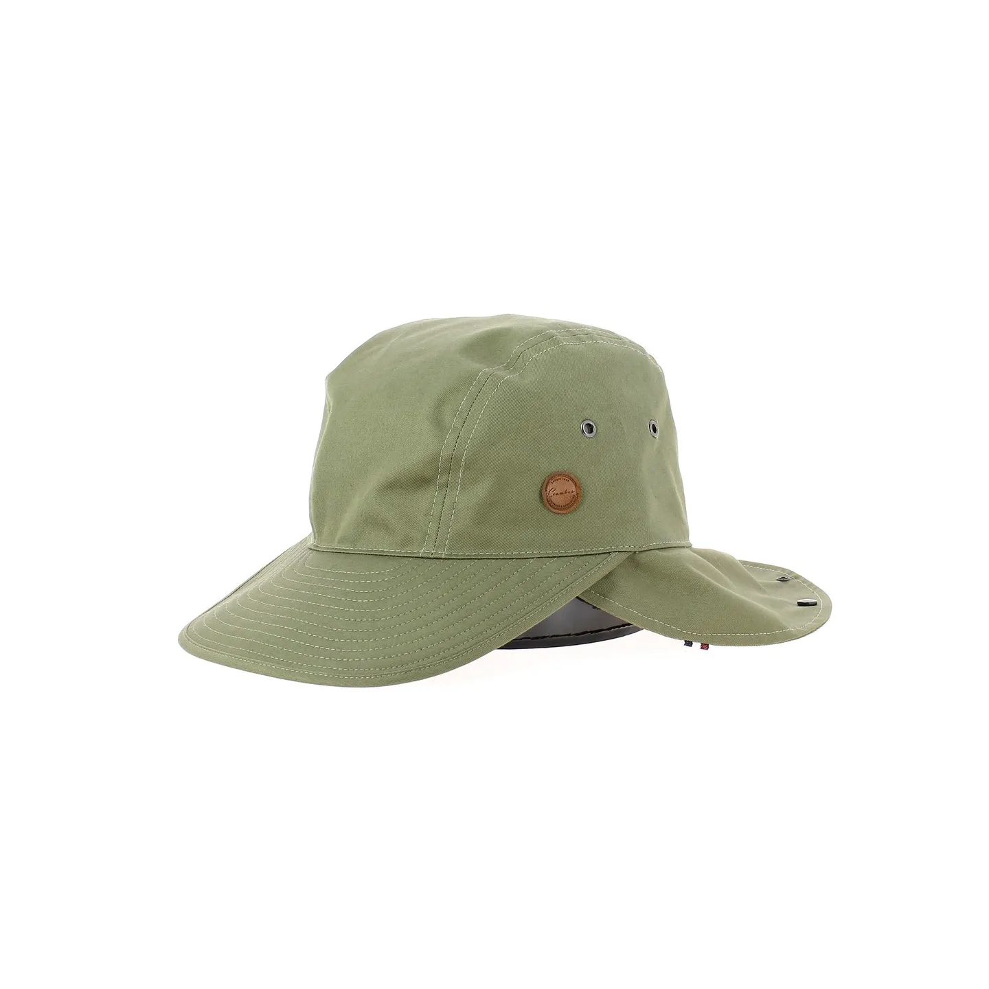 Casquette Cache-nuque Outdoor Imperméable Olive - Traclet