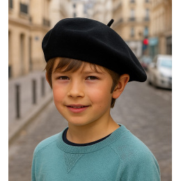 Béret Enfant Noir - Le Béret Français
