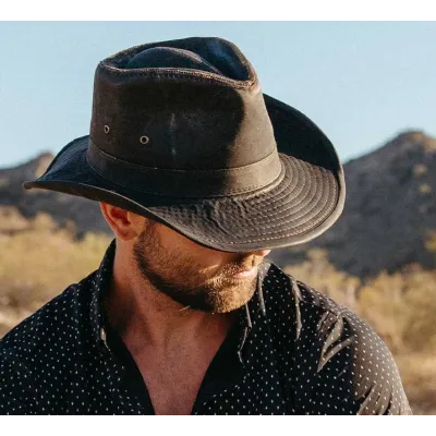 Chapeau Traveller Coton Gilo Marron - Traclet