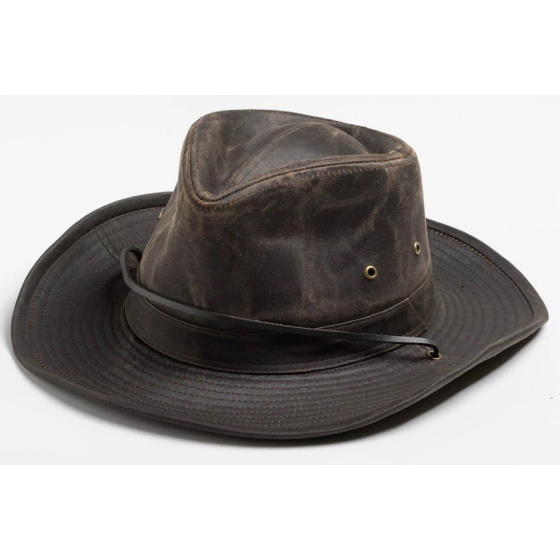 Chapeau Traveller Coton Gilo Marron - Traclet Chapeau Traveller Coton Gilo Marron - Traclet