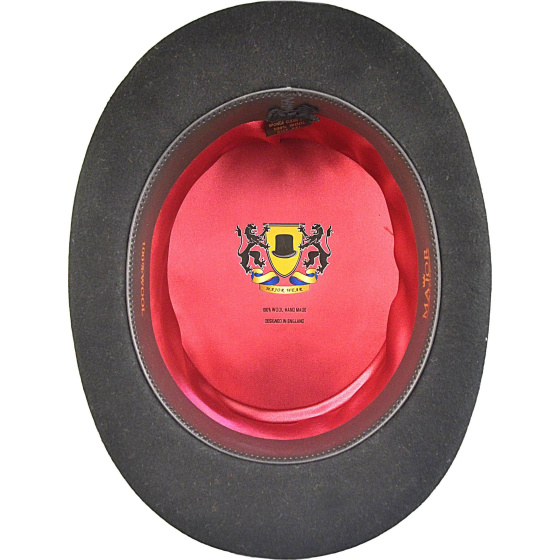 Chapeau Haut De Forme Mauro Feutre Noir - Traclet