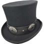copy of Black Wool Felt Top Hat - Guerra