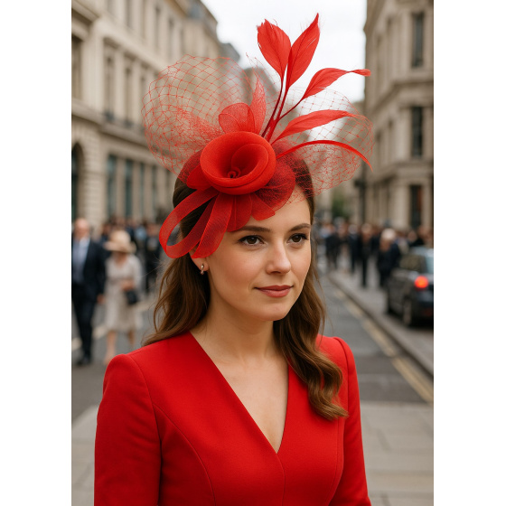 copy of Lilianne Ceremonial Comb Headpiece - Traclet