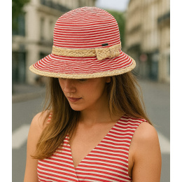 copy of White & Blue Breton Hat - Emthunzini Hats