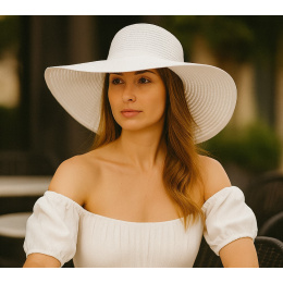 Capeline Rosie Anti UPF 50+ Blanc - House of Ord