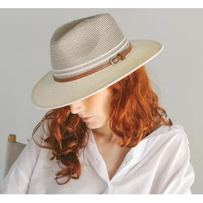 Bella Ivory Stone Hat - House Of Ord Reference: 9239 | Traclet Hat Shop