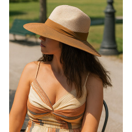 copy of Fedora Hat Fiona Sand UPF50+ - House of Ord