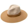 Chapeau Fedora Vineyard Beige & Camel UPF50+ - House of Ord Référence : 22237|Chapellerie Traclet