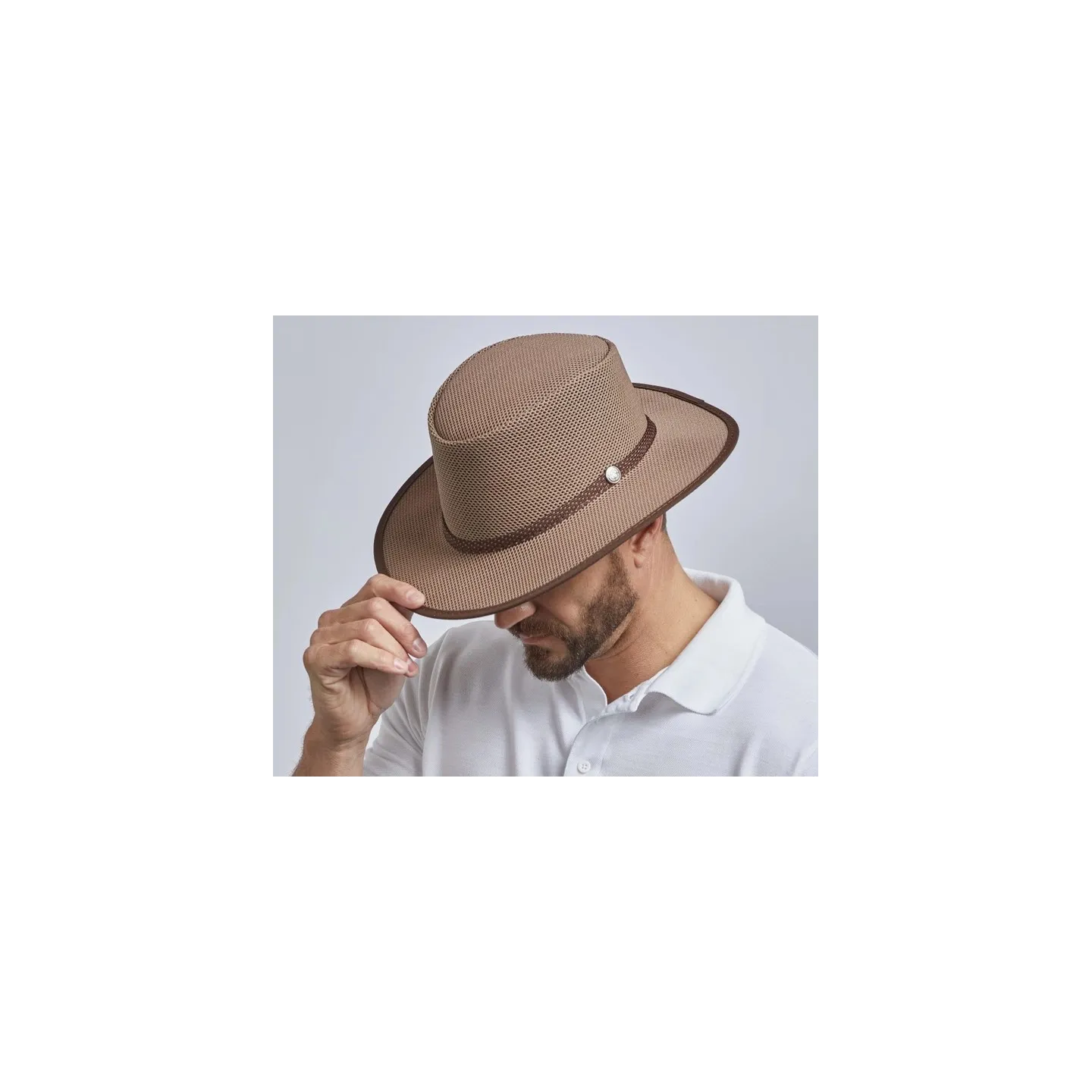 Chapeau Traveller Cabana Mesh Beaver - Headn'Home