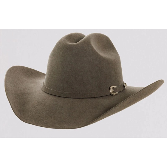 Grey Felt Western Cattleman Hat - American Hat Makers