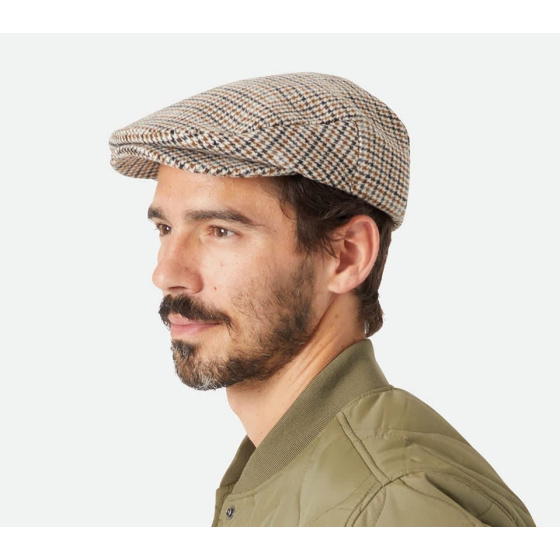 copy of Brown Olive Houndstooth Hooligan Cap - Brixton