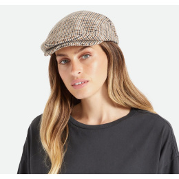 Casquette Hooligan Pieds De Poule Beige - Brixton