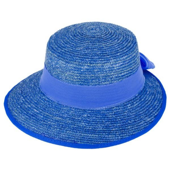 Large Visor Cap Giada Natural Straw - Traclet