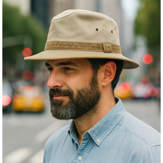 Chapeau Safari Coton Tabora 2 Coloris UPF 50+ - Crambes