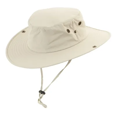 Chapeau Voyageur Monaco Anti-UV UPF+50 Beige - Traclet