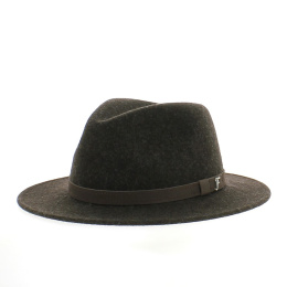 Chapeau traveller Fléchet marron