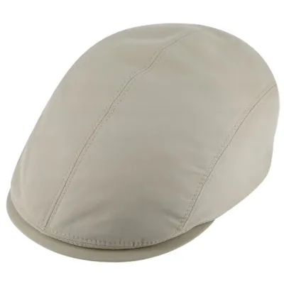 Casquette Plate Beige Imperméable - Traclet