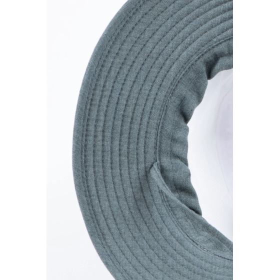 Traveller Hat Savanna High Protection Beige & Eucalyptus - Soway Traveller Hat Savanna High Protection Beige & Eucalyptus - Soway