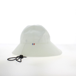 Bob Sabine large visière blanc