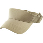 Casquette visière Carlo Coton Beige - Traclet