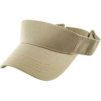 Carlo Cotton Beige Visor Cap - Traclet Reference: 22291| Traclet Hat Shop