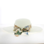 copy of Capeline Carol ruban fleuri 100% paille