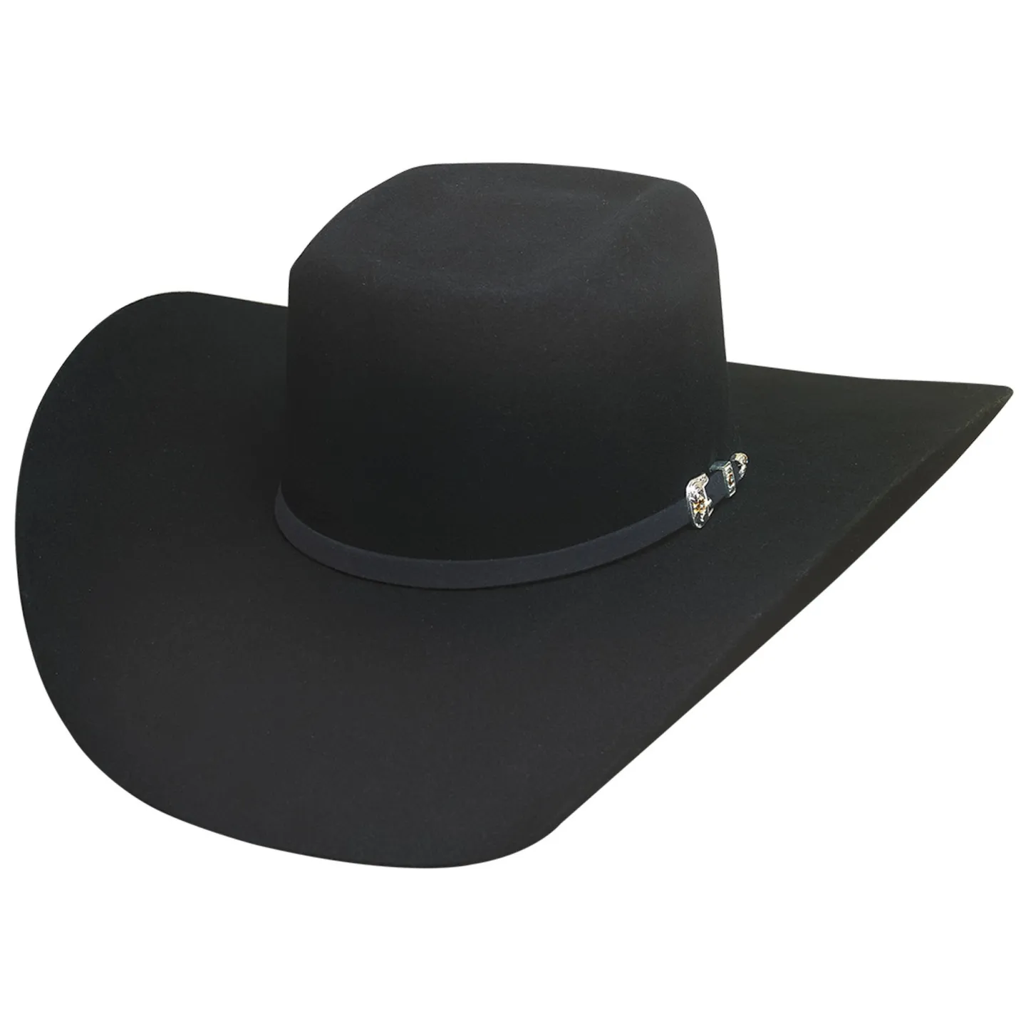 Chapeau Western Country Double Kicker 8X Noir  Reference : 22299| Chapellerie Traclet
