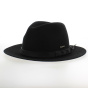 Chapeau Traveller imperméable Feutre Laine Noir ou Gris Anthracite chiné foncé - Traclet