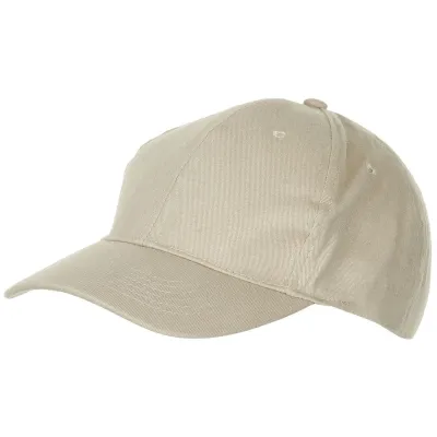 Casquette Baseball Massimo Coton Beige - Traclet Reference : 22309| Chapellerie Traclet