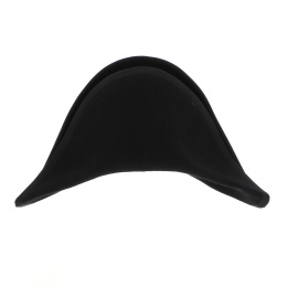 copy of First Empire Black Wool Felt Bicorn - Traclet