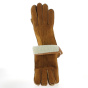 copy of Women's Leather & Fur Gloves Brown - Isotoner