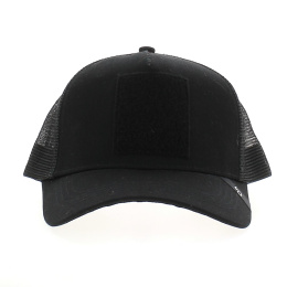 Casquette Baseball Trucker Patch Noir - Scratchy's