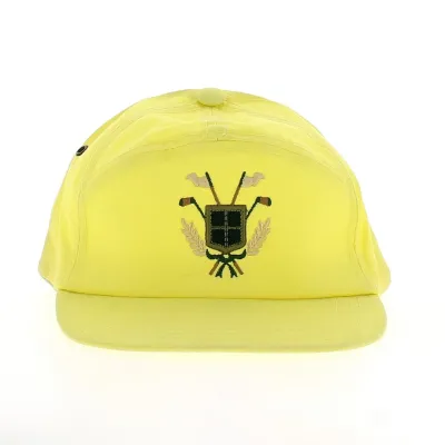 Yellow Golf Baseball Cap - Torpedo Reference: 18324 | Traclet Hat Shop