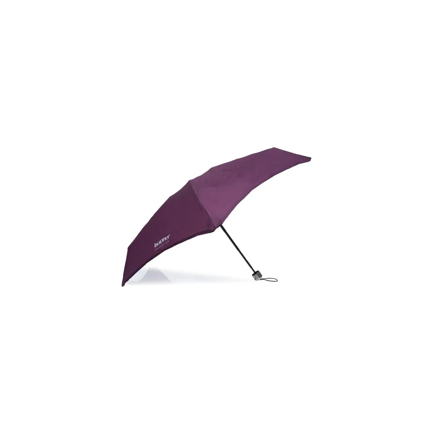 Mini Parapluie X-TRA Solide Manuelle Prune - Isotoner