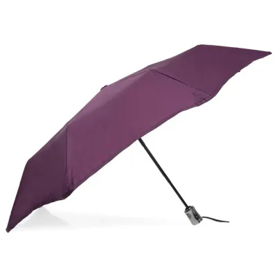 Mini X-TRA Solid Automatic Umbrella Plum - Isotoner