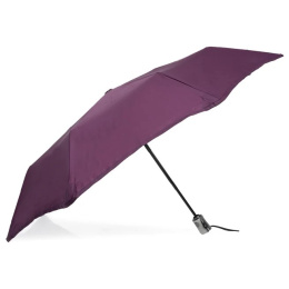 Mini Parapluie X-TRA Solide Automatique Prune - Isotoner