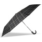 Parapluie Crook X-TRA-Solide Carreaux - Isotoner