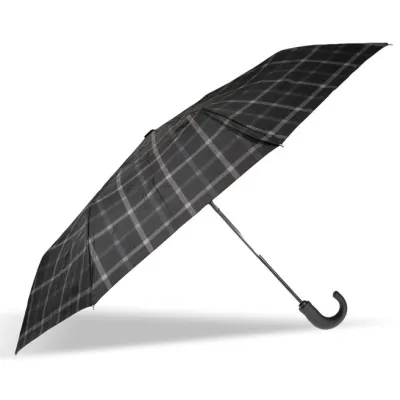 Crook X-TRA-Solid Checkered Umbrella - Isotoner ref 22350 traclet hat shop