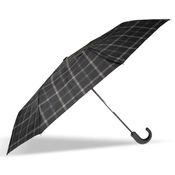 Crook X-TRA-Solid Checkered Umbrella - Isotoner