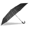 Crook X-TRA-Solid Checkered Umbrella - Isotoner ref 22350 traclet hat shop