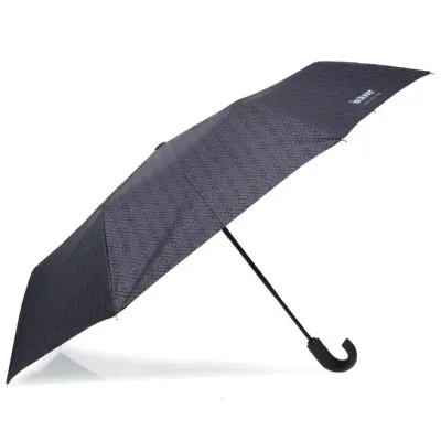 X-TRA-SOLID Crook Handle Monogram Umbrella - Isotoner