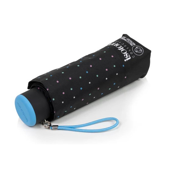 Mini Ultra Slim Polka Dot Umbrella - Isotoner
