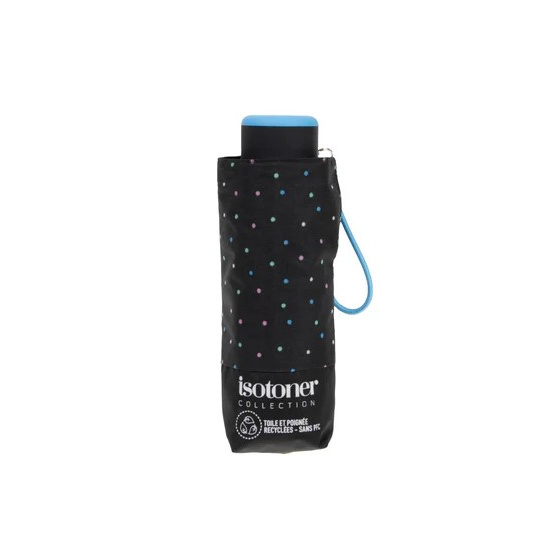 Mini Ultra Slim Polka Dot Umbrella - Isotoner